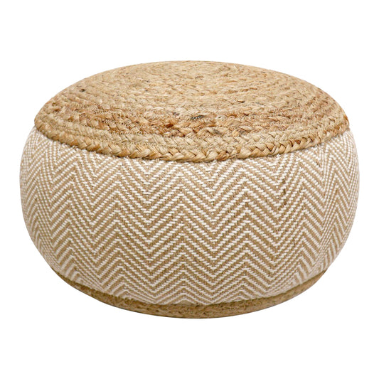 Jute tabure Hipy prirodna-bež nijansa D40x30 cm