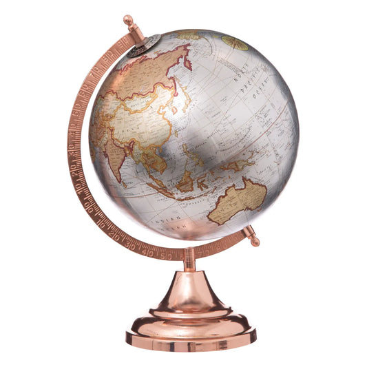 GLOBUS ROSE GOLD H33CM 191566