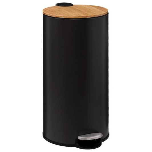 KANTA ZA SMEĆE MODERN 30L 29x36x65cm METAL CRNA 164646A