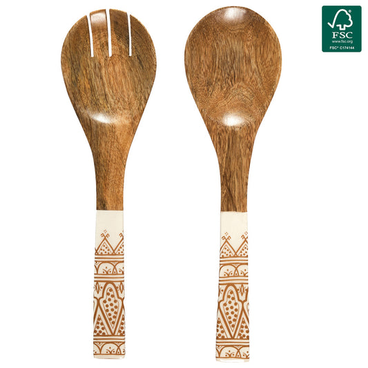 DRVENE KAŠIKE MANGO DUNE TERAKOTA M12 KA0574