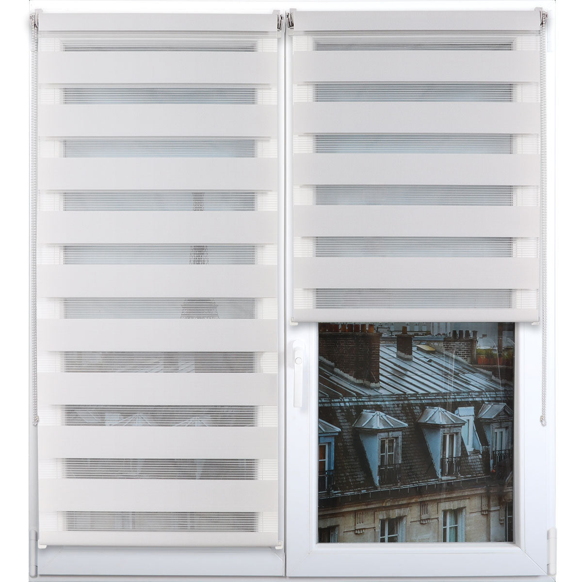 ROLO ZAVJESA ZEBRA 60X90CM - SVIJETLO SIVA