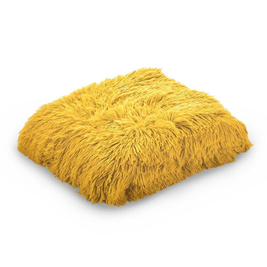 Ukras, PokrivaČ Fluffy 130x200, žuta