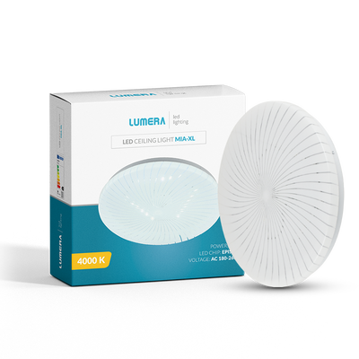 LED plafonjera Lumera Lighting Mia, 36W, 4000K, promjer 49cm