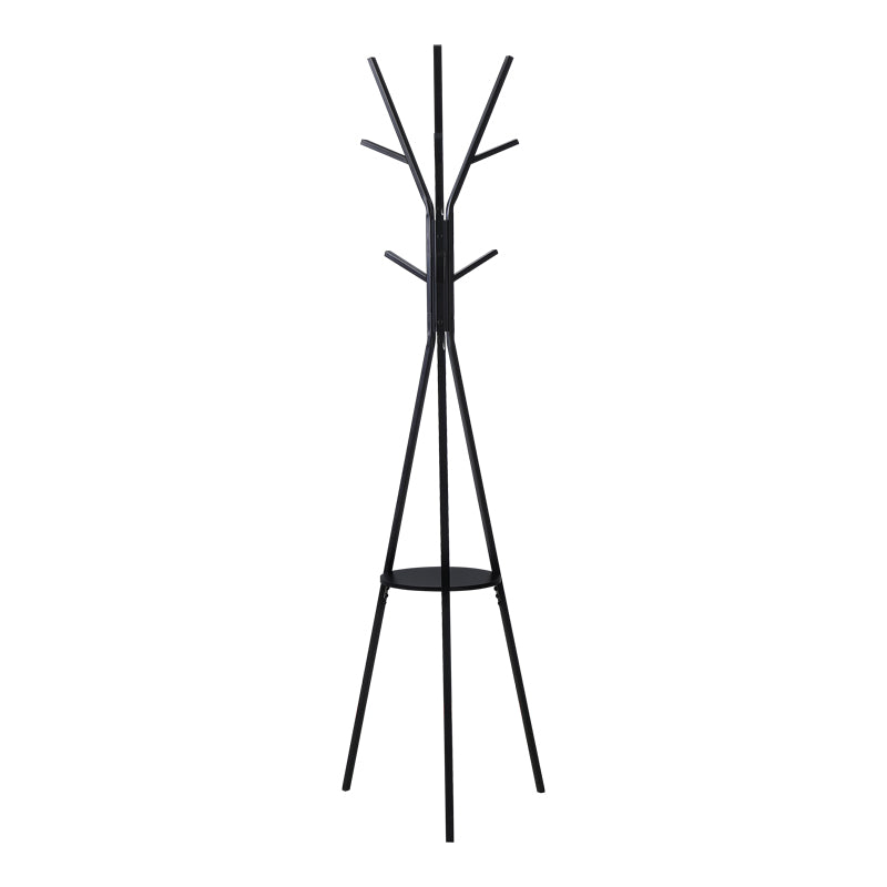 Vješalica Denner metal crna 48.5x48.5x180 cm