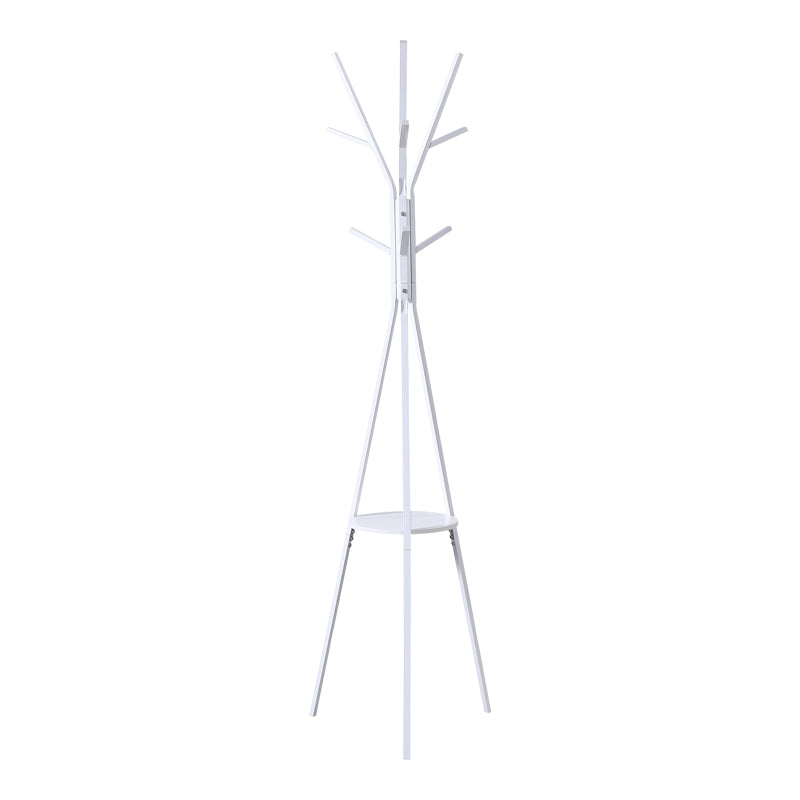 Vješalica Denner metal bijela 48.5x48.5x180 cm