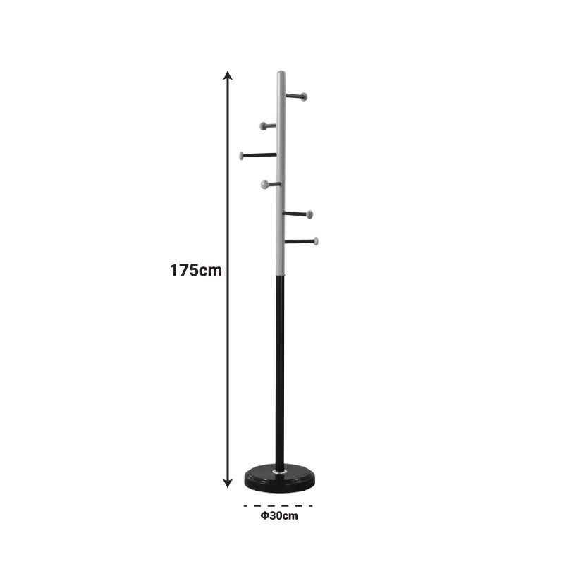 Vješalica Serea metal bijelo-prirodna D30x175 cm