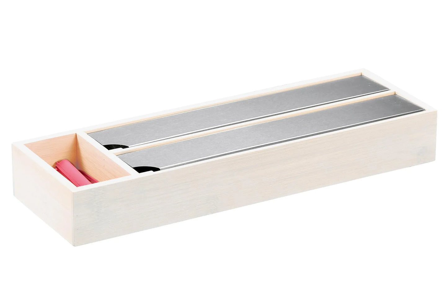 Dozator folije za fioku, bambus, bijela, FSC 57043