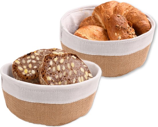 Košarica za kruh, pamuk, juta