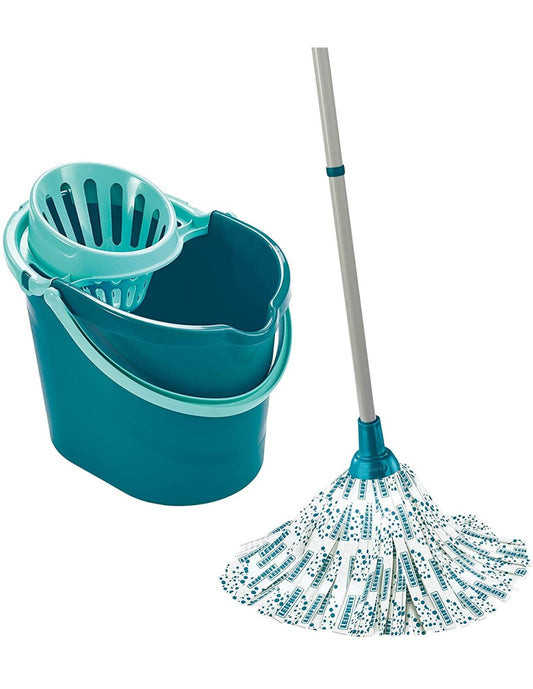 Kanta 12L+drška+mop Leifheit