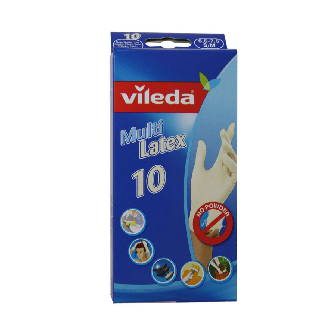 RUKAVICE LATEX 10/1 VILEDA M L
