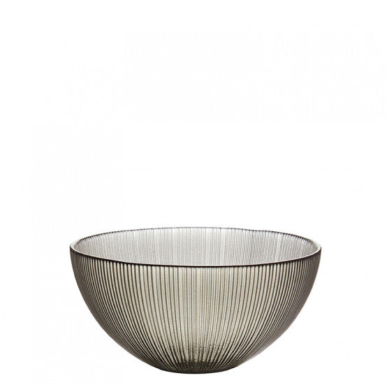 Okrugla staklena posuda M smoke H 7,5 cm 53.0066.0220