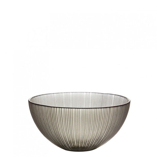 Okrugla staklena posuda M smoke H 7,5 cm 53.0066.0220