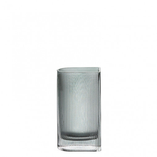 Staklena vaza celadon H20cm  53.0096.0227