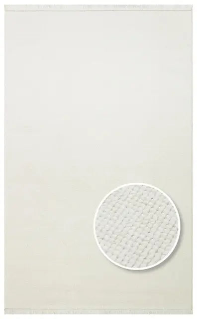 TEPIH OSL PLAIN WHITE _ 120*180