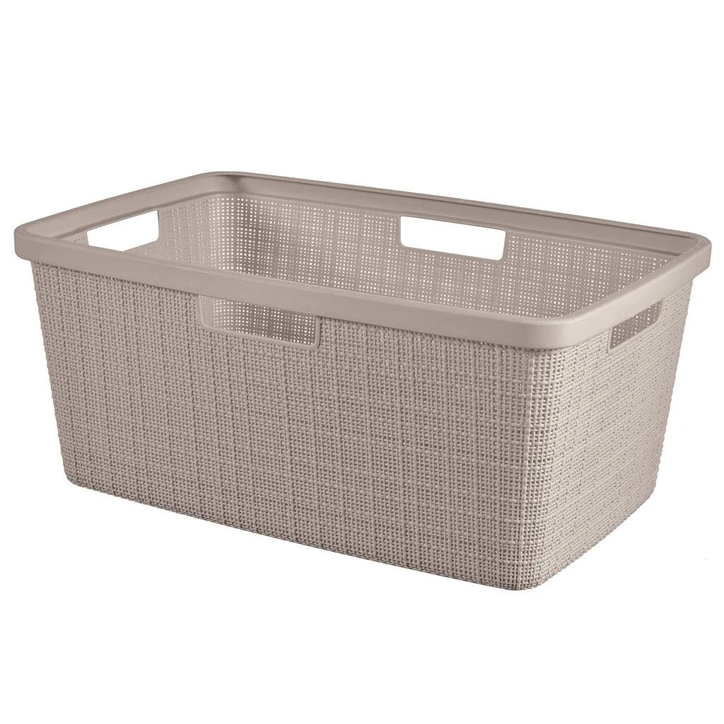 Korpa za veš 46L cisti bež JUTE CURVER
