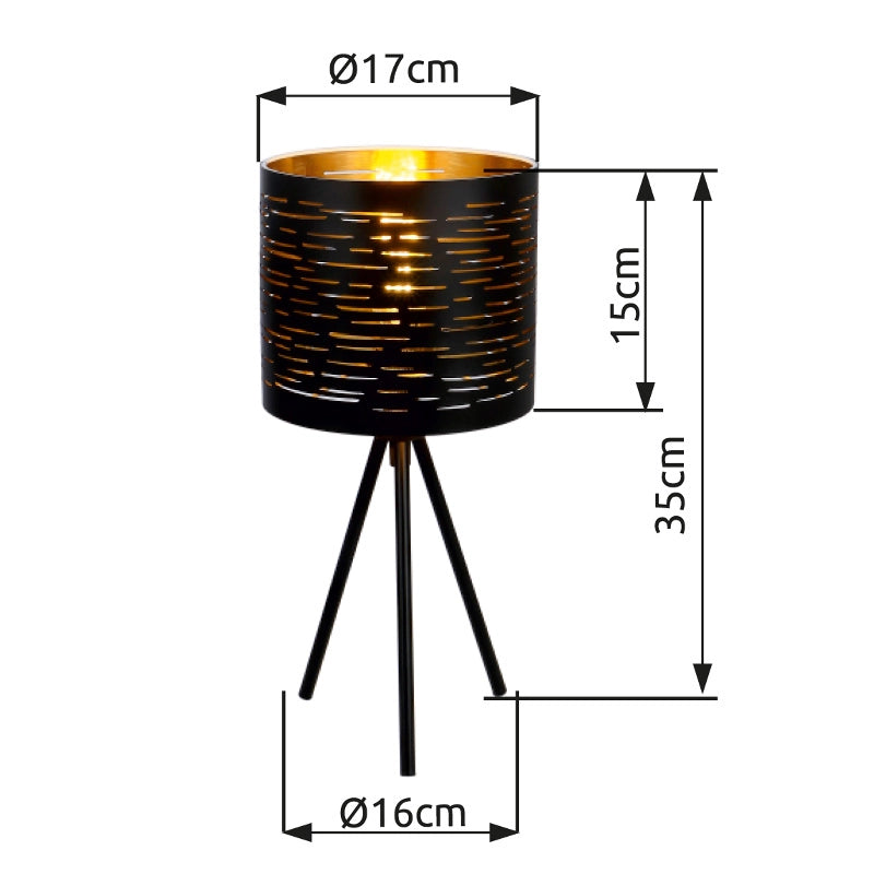 STOLNA LAMPA TUNNO 1XE14