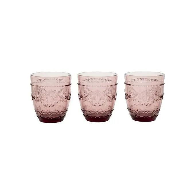 SET 3 ČAŠE NOBLESSE 300 CC BOJA LJUBIČASTA 0043339