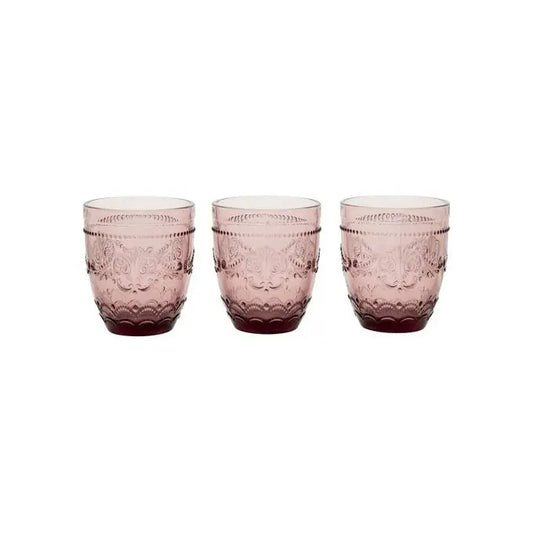 SET 3 ČAŠE NOBLESSE 300 CC BOJA LJUBIČASTA 0043339