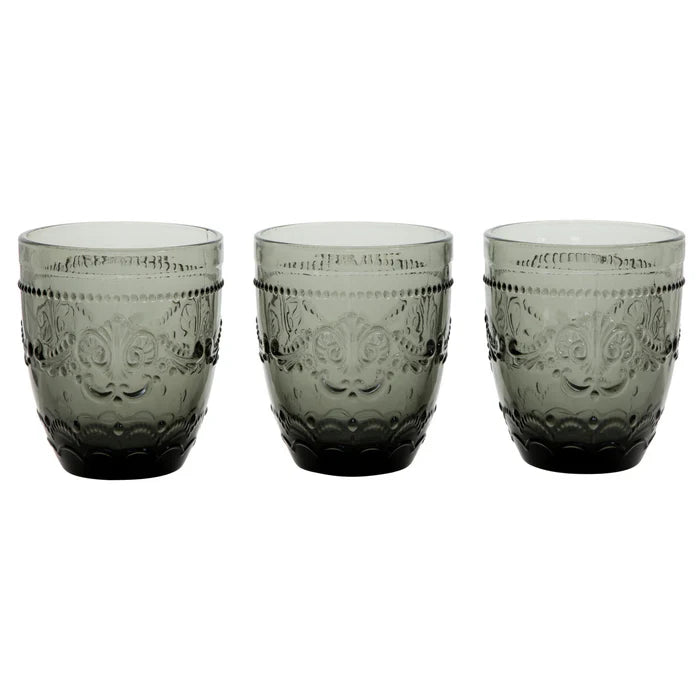 SET 3 ČAŠE NOBLESSE 300 CC BOJA SIVA 0043440