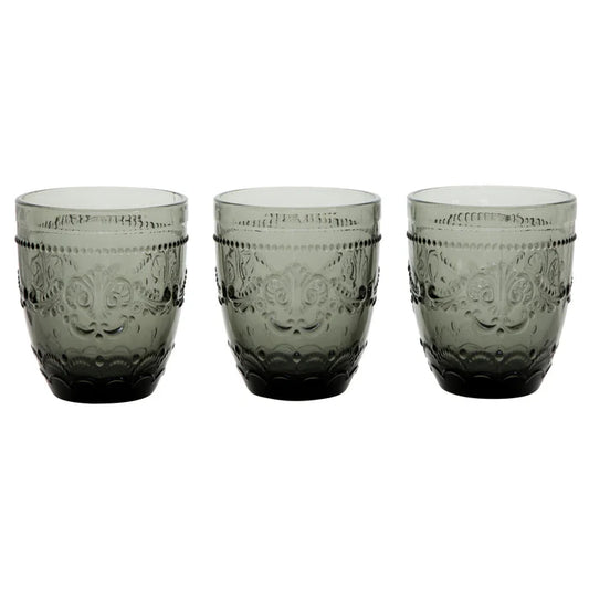 SET 3 ČAŠE NOBLESSE 300 CC BOJA SIVA 0043440