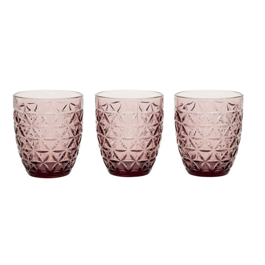 SET 3 ČAŠE MARGOT 300 CC BOJA LJUBIČASTA 0043442