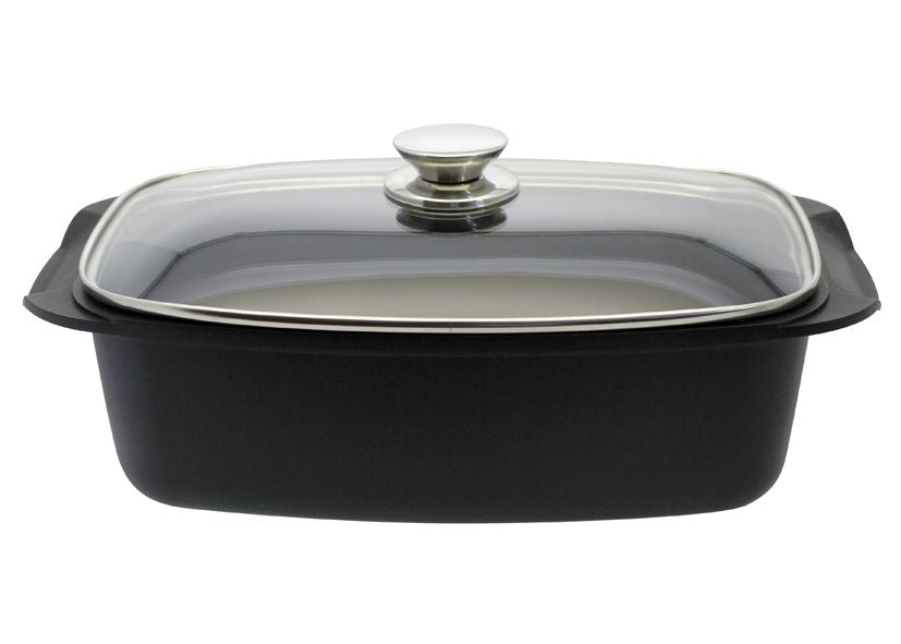 Pravokutni pekač 40x22cm - 5,4L sa staklom