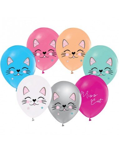 Baloni set 8/1 30 cm MISS CAT