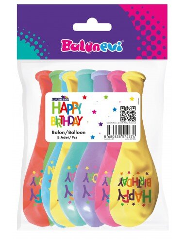 Baloni set 8/1 30 cm SUPERSTAR
