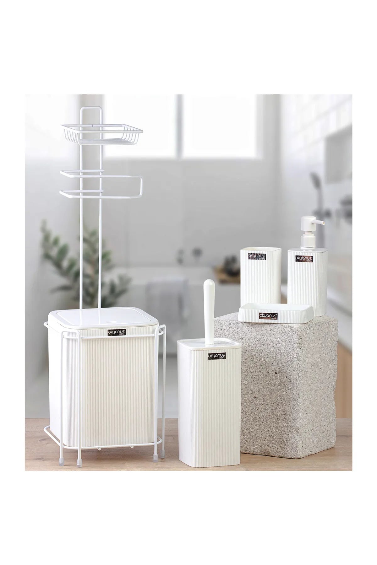 WC kanta i stalak za papir Freehome ETK-AB-822B-440