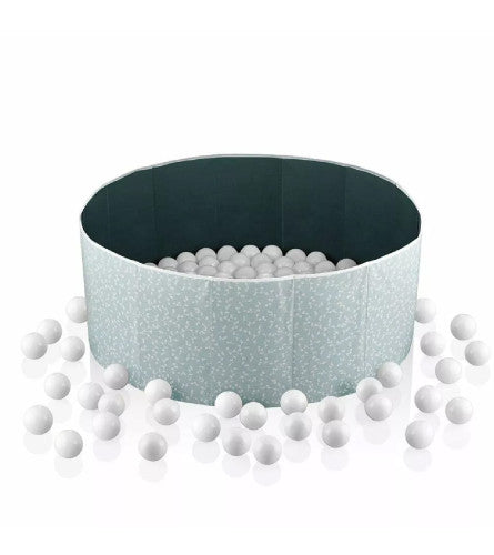 BAZEN SKLOPIVI-IGRAONICA SA 100 LOPTICA ZELENA 83X30CM BABYJEM 789