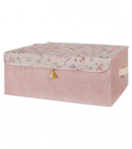 Baby box za odlaganje Alas 50x38x19 plavi/rozi