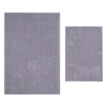 CASHMERE HOME SOFT PASTA SET PROSTIRKI 60X90-40X60CM SIVA 210.03.03.4392