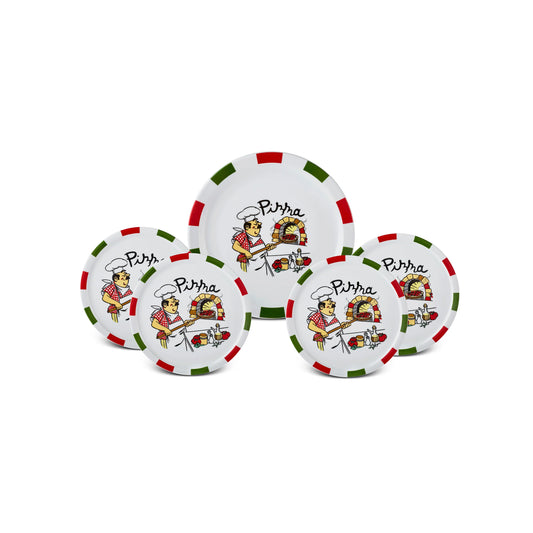 SET TANJIRA ZA PIZZU KARACA NAPOLY 5 KOM