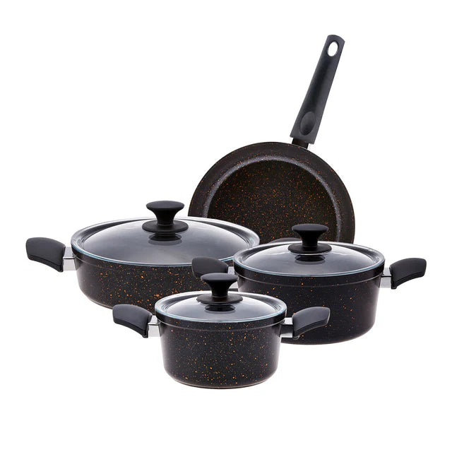 SET ŠERPI KARACA BIOGRANIT BLACKGOLD