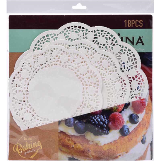 SET PAPIRA ZA KOLAČE DOILES 18KOM C16500050