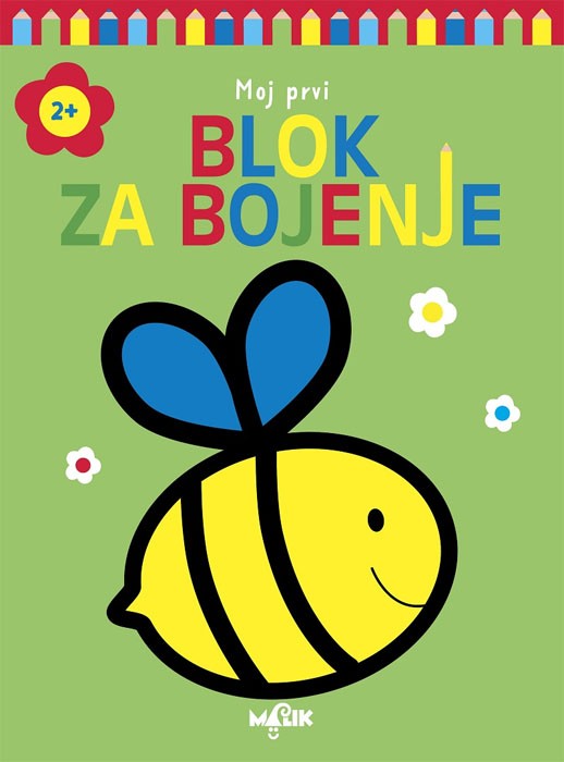 BLOK ZA BOJENJE- ZELENI pČela