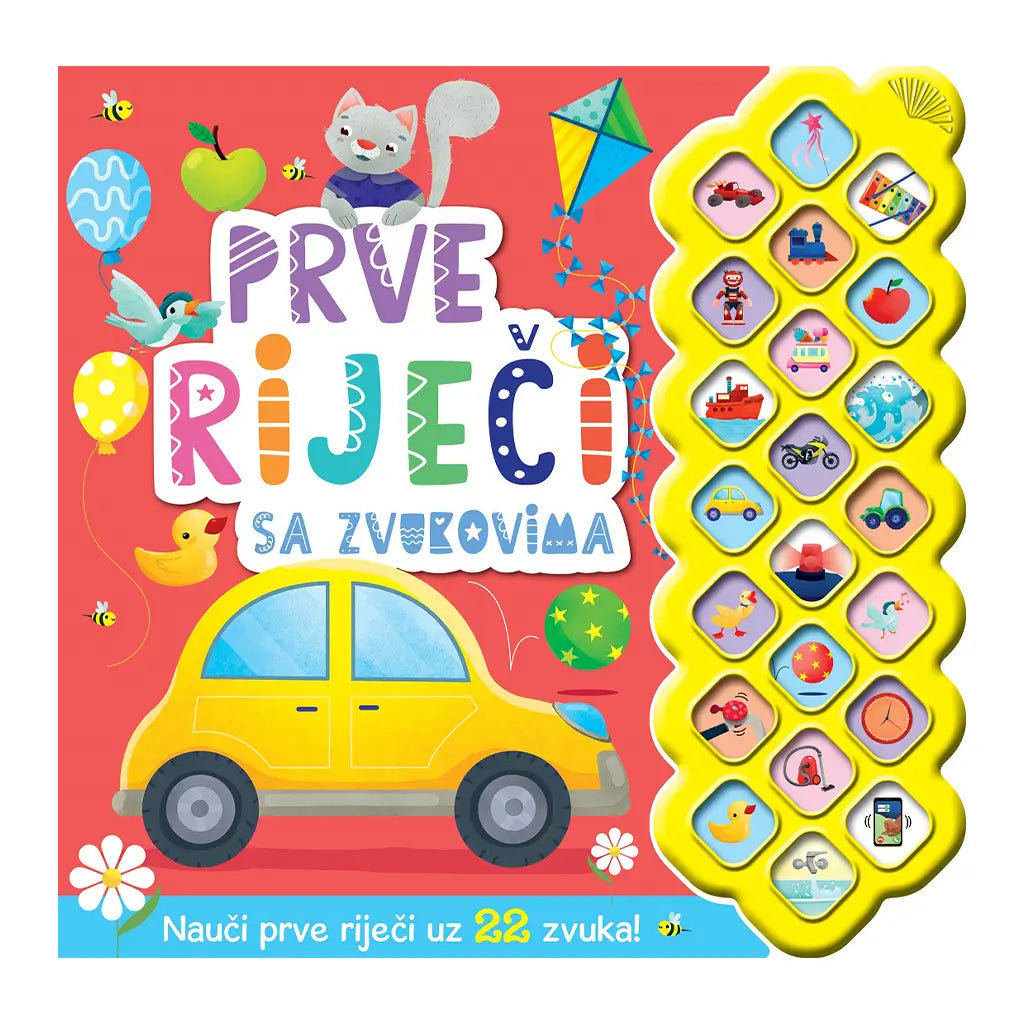 ZVUČNA SLIKOVNICA 22 ZVUKA - PRVE RIJEČI