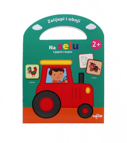 ZALIJEPI I OBOJI-NA SELU 2+ zelena