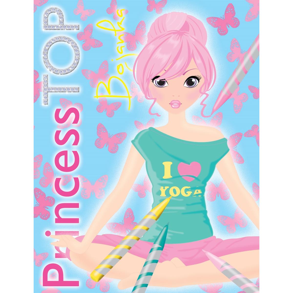 PRINCESS TOP - BOJANKA plava