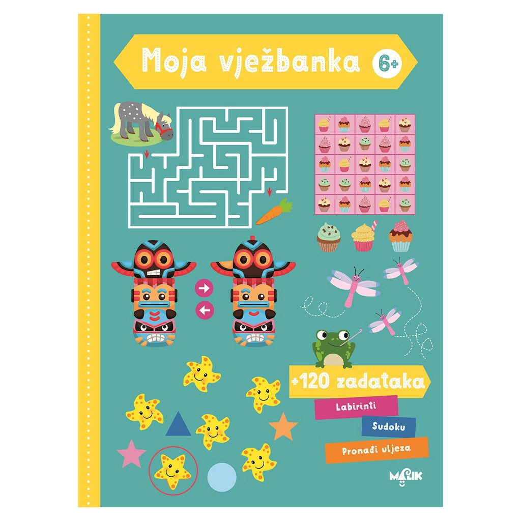 MOJA VJEŽBANKA 6+ -zelena