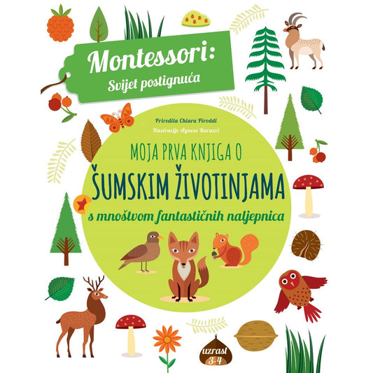 MONTESSORI: ŠUMSKE ŽIVOTINJE
