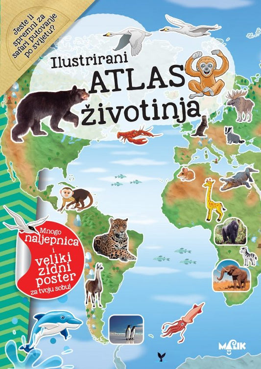 ILUSTRIRANI ATLAS ŽIVOTINJA