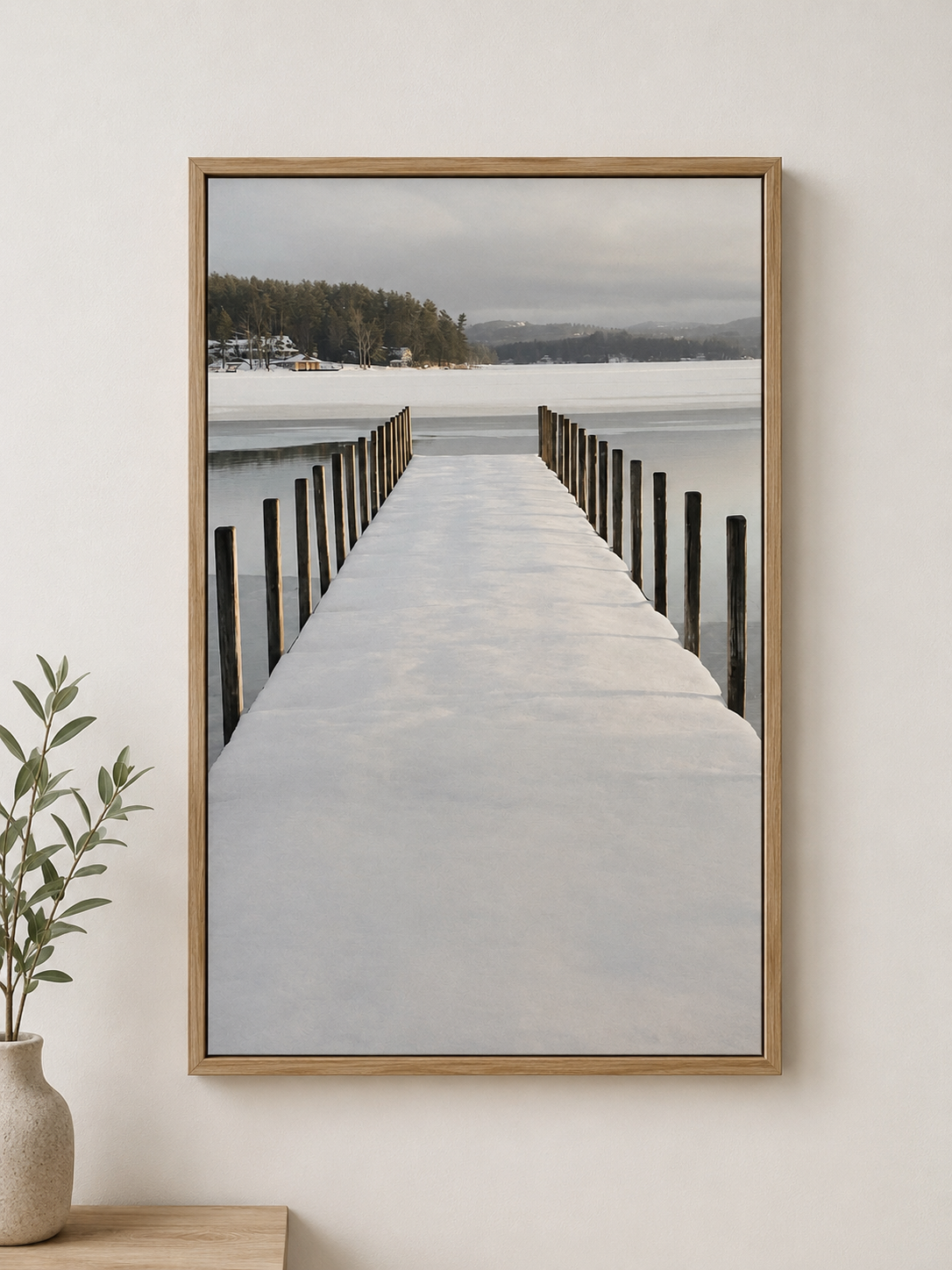 SLIKA/ULJE NA PLATNU s drvenim okvirom 42,5x62,5x2,8cm BD23E172AZ-2 12# K50