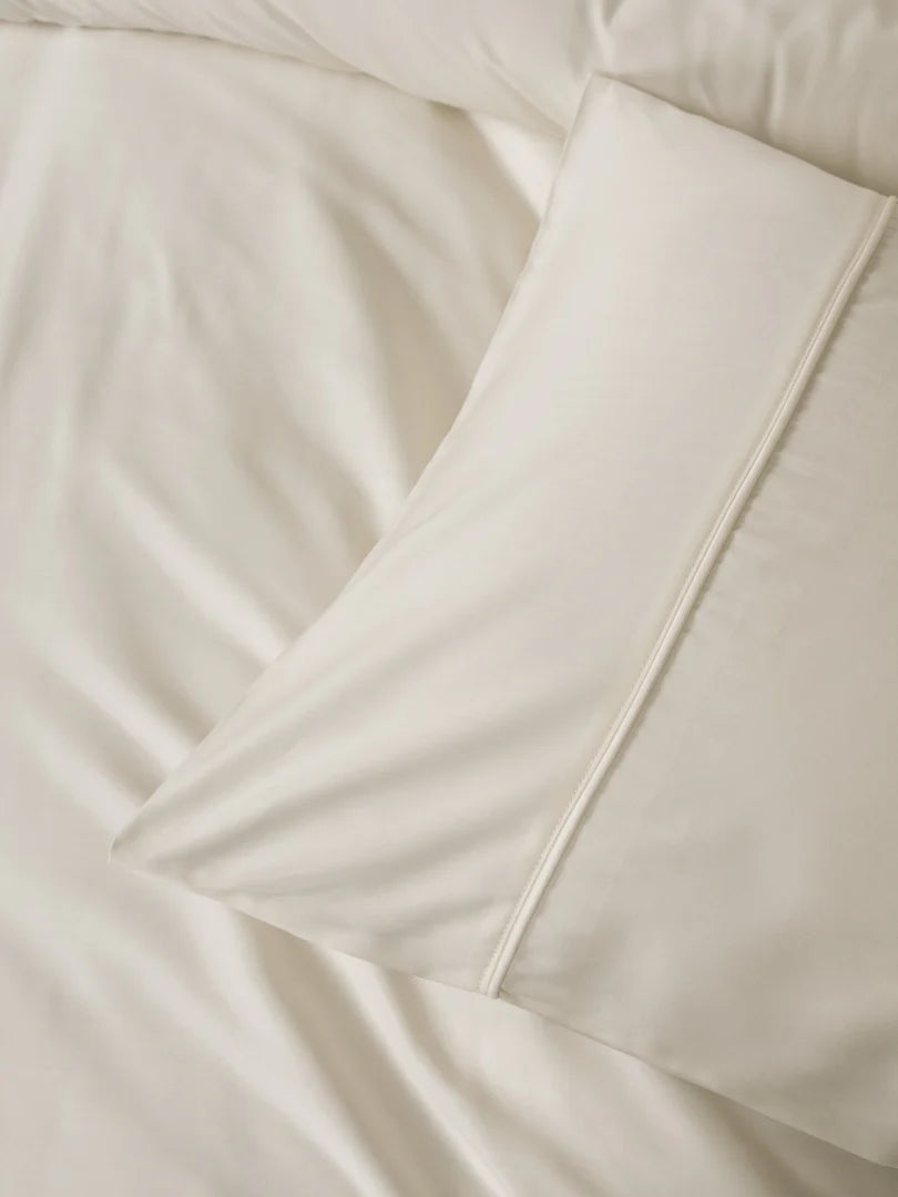 POSTELJINA CB SILKY EKRU DUPLA IPEK