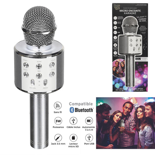 KARAOKE MIKROFON ZVUČNIK HT2039