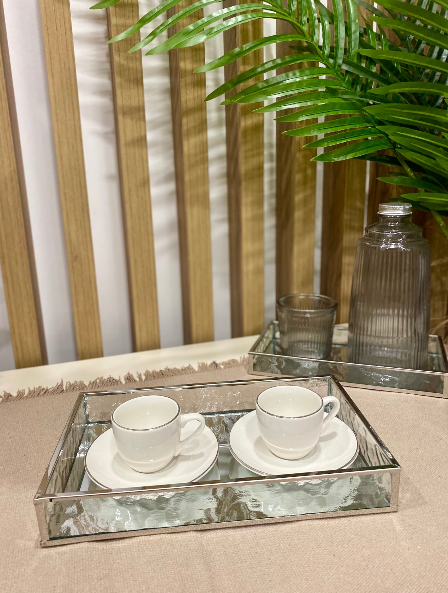 SET 2/1 ŠOLJICA ZA KAFU I TANJIRIĆA MADISON PLATINUS MC085011801