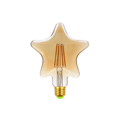 LED filament žarulja Green Tech 6W, 2700K, E27, AC220V, G95, amber, dimabilna
