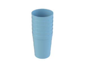 Čaša 0,25L SIMPLE set 6/1