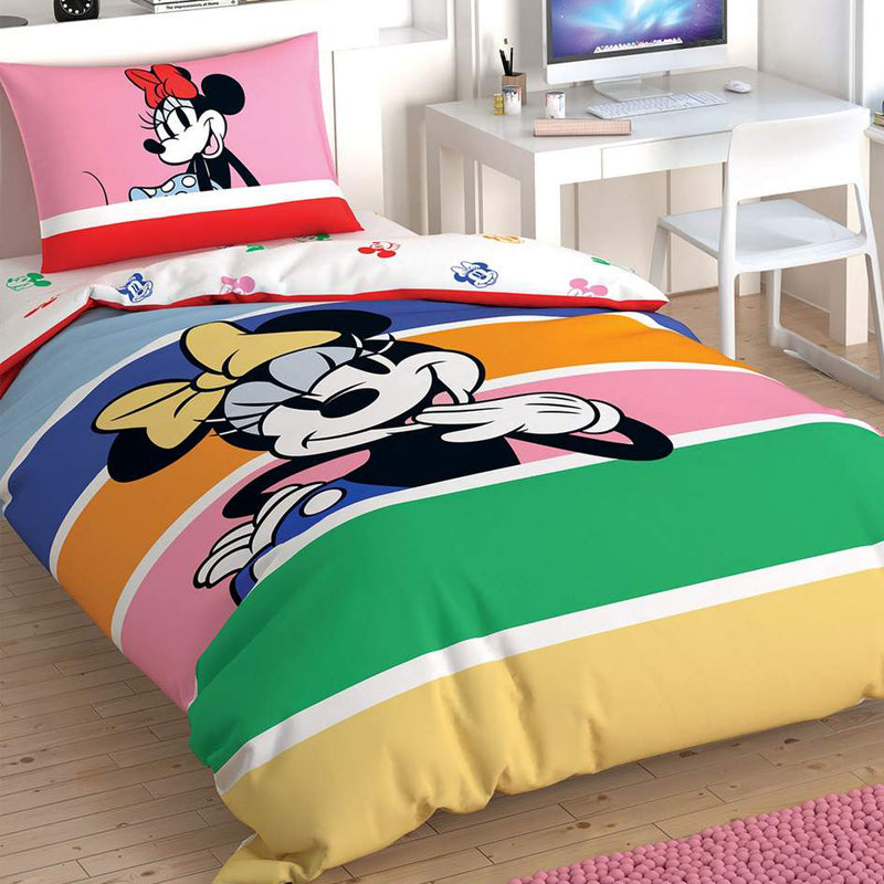 Posteljina Tac Djecija Minnie Mouse Rainbo