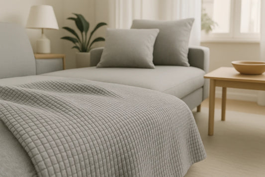 POKRIVAč PREMIUM NEKLIZAJUćI 70x180 cm SIVA